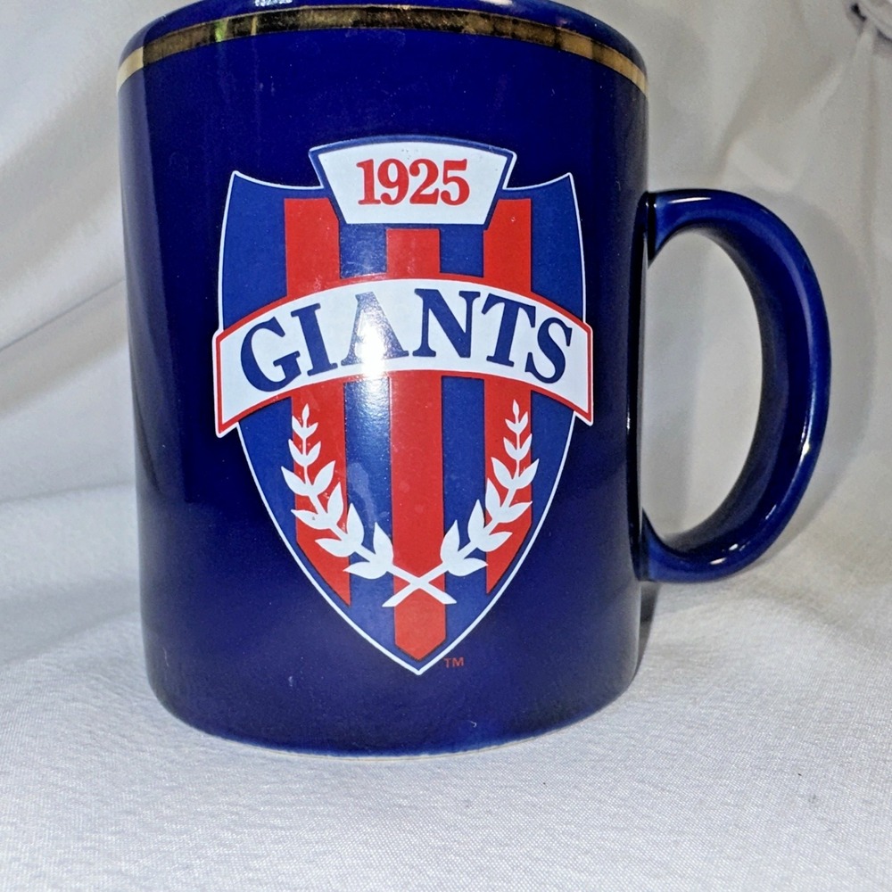 Vtg New York Giants NFL 1925 Team NFL Coffee Mug Cup NWOT